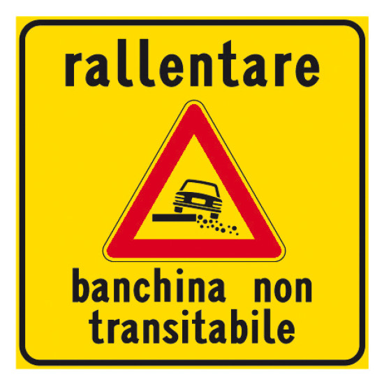 Rallentare banchina non transitabile - DB Plast